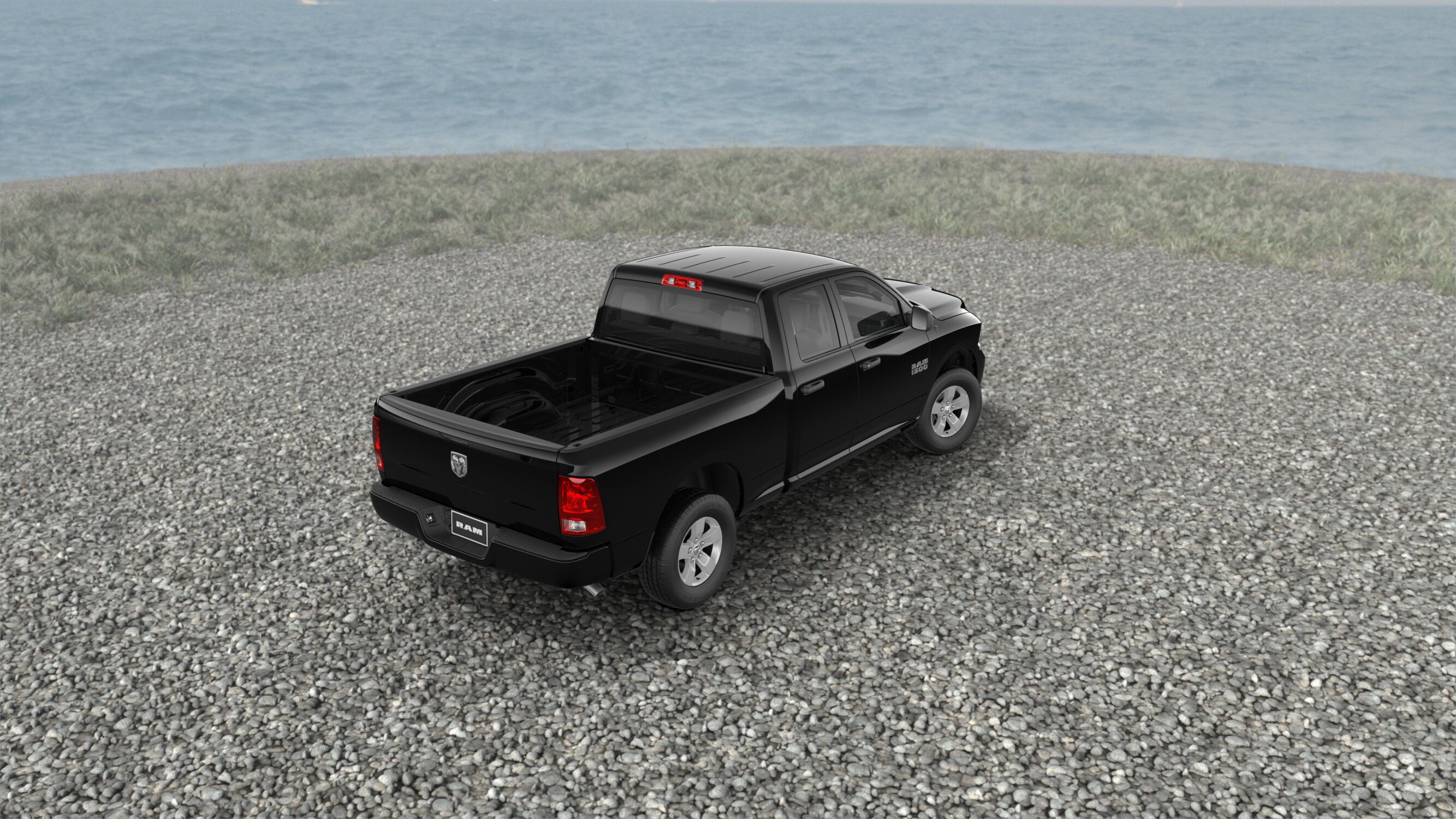 2018 Ram 1500 Express Black Rear Exterior